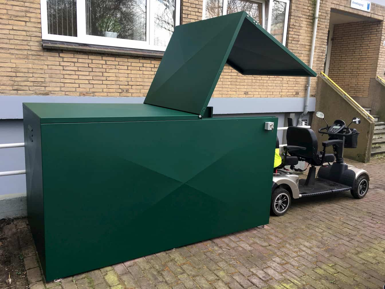 Garage voor scootmobiel