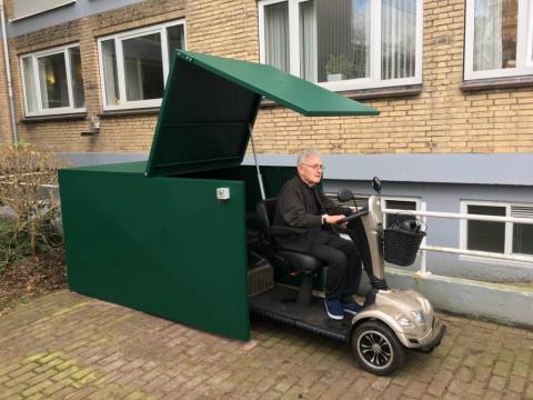 Scootmobiel opbergbox